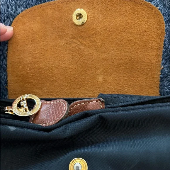 Longchamp Black and Brown Tote Bag - Picture 4 of 7